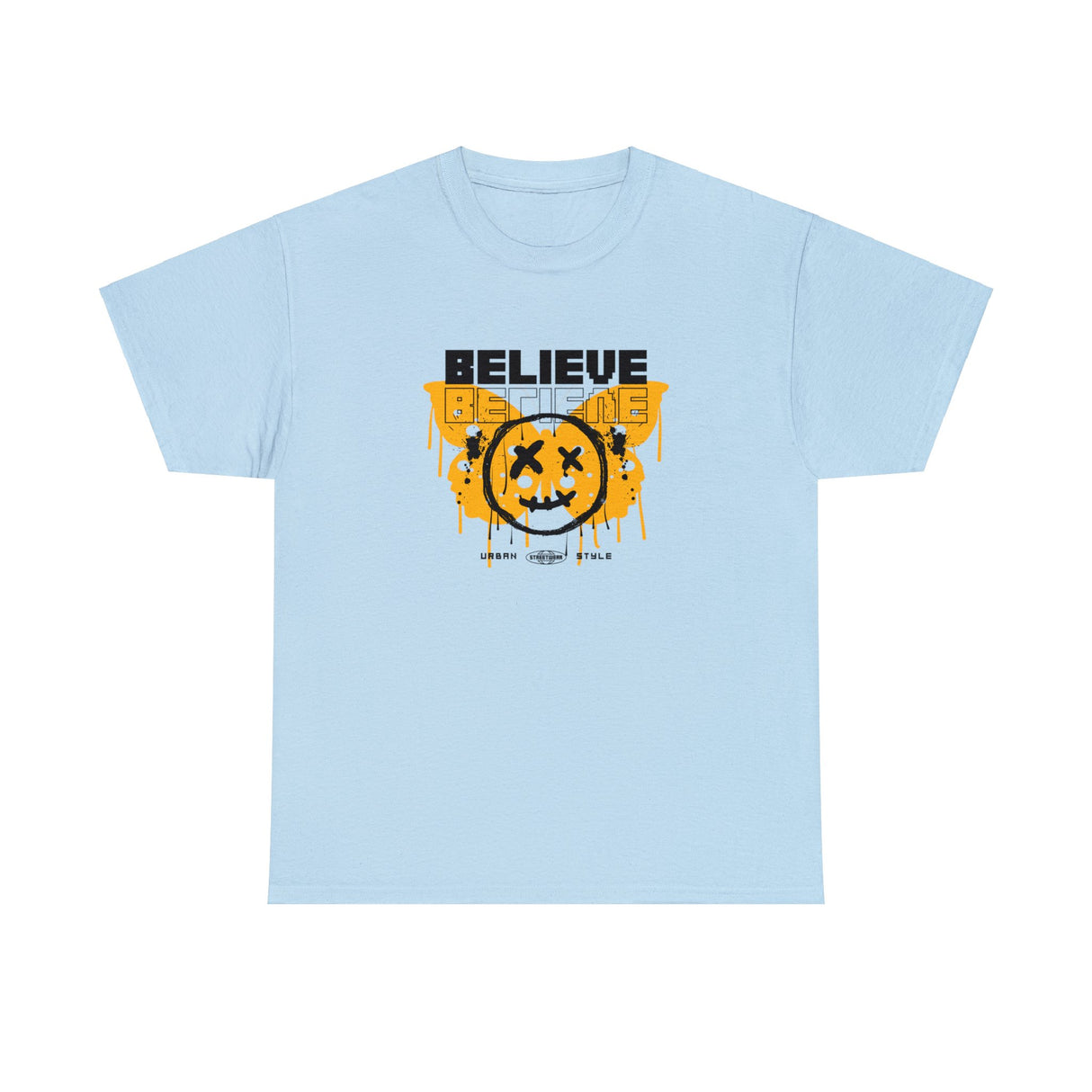 Believe Urban Style Graphic Tee Shirt
