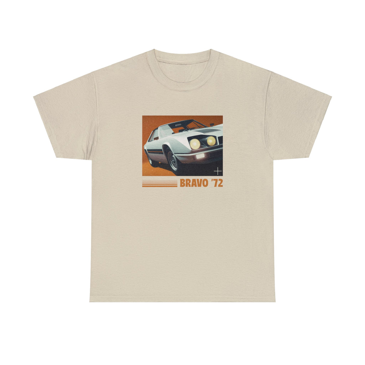 Bravo 72 Classic Car Graphic Tee Shirt