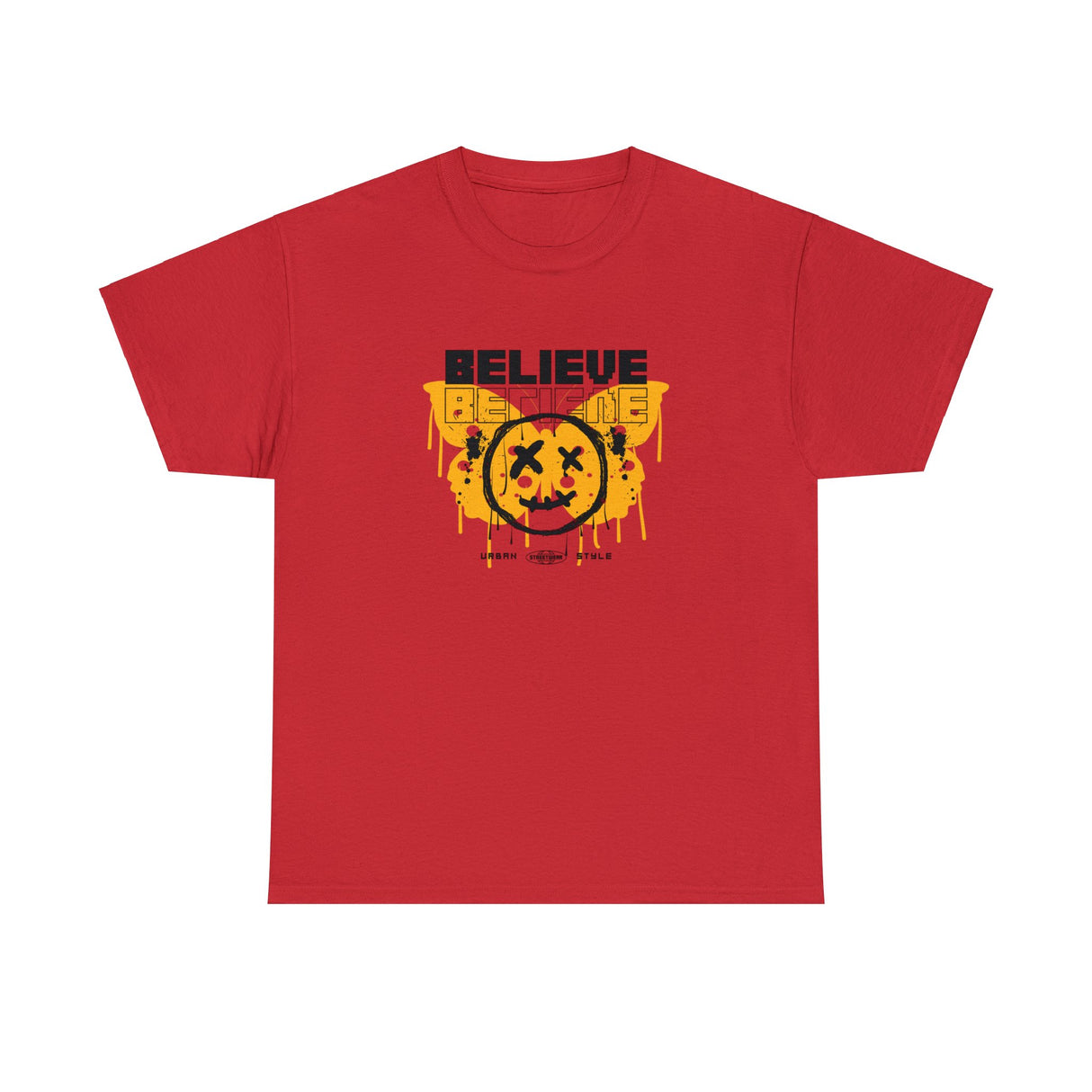 Believe Urban Style Graphic Tee Shirt