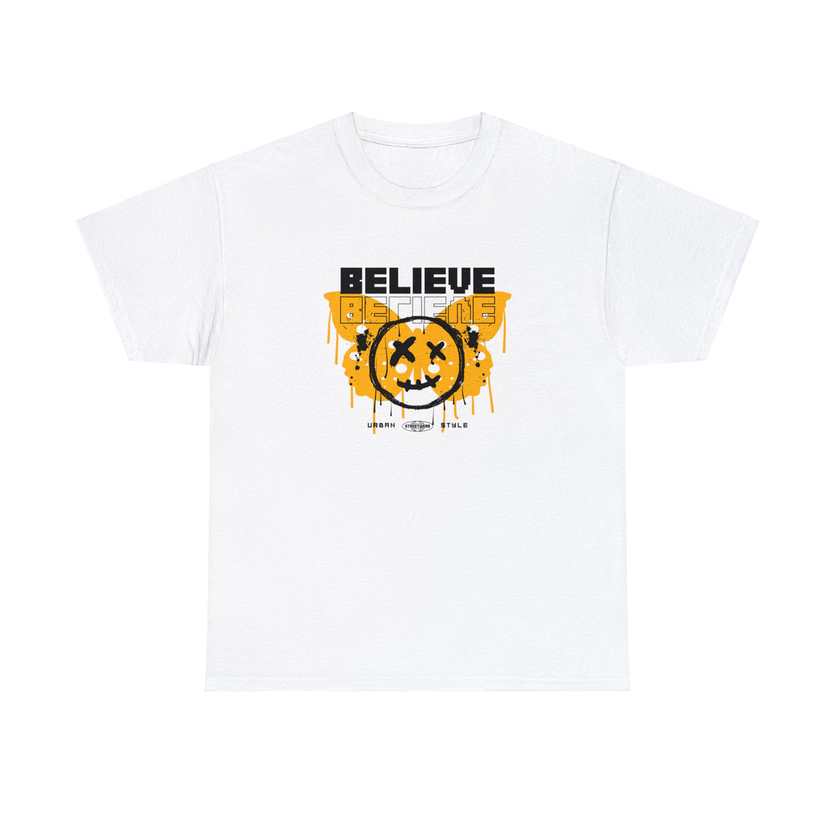 Believe Urban Style Graphic Tee Shirt