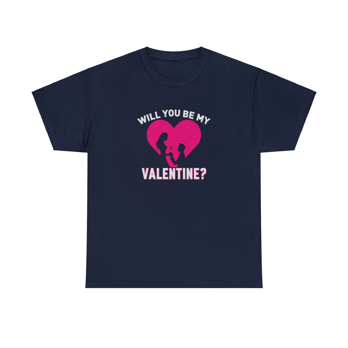 Will You Be My Valentine Graphic Tee Shirt