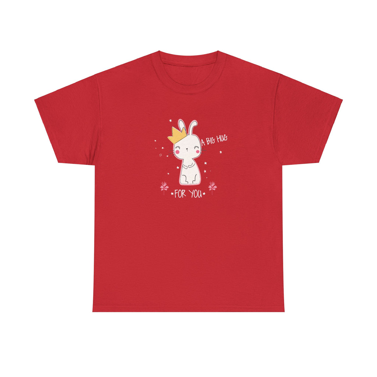 A Big Hug For You Bunny Graphic Tee Shirt