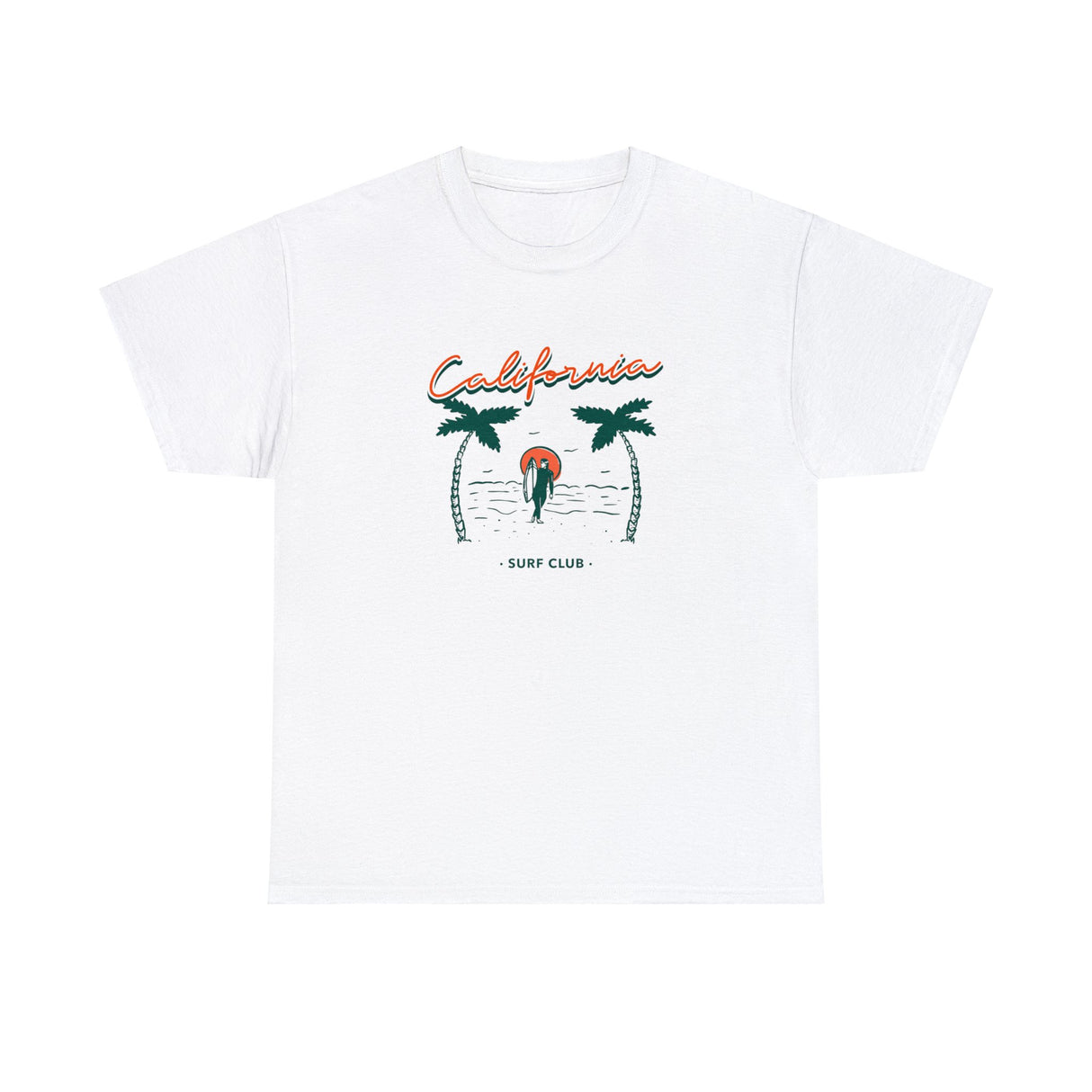 California Surf Club Graphic Tee Shirt