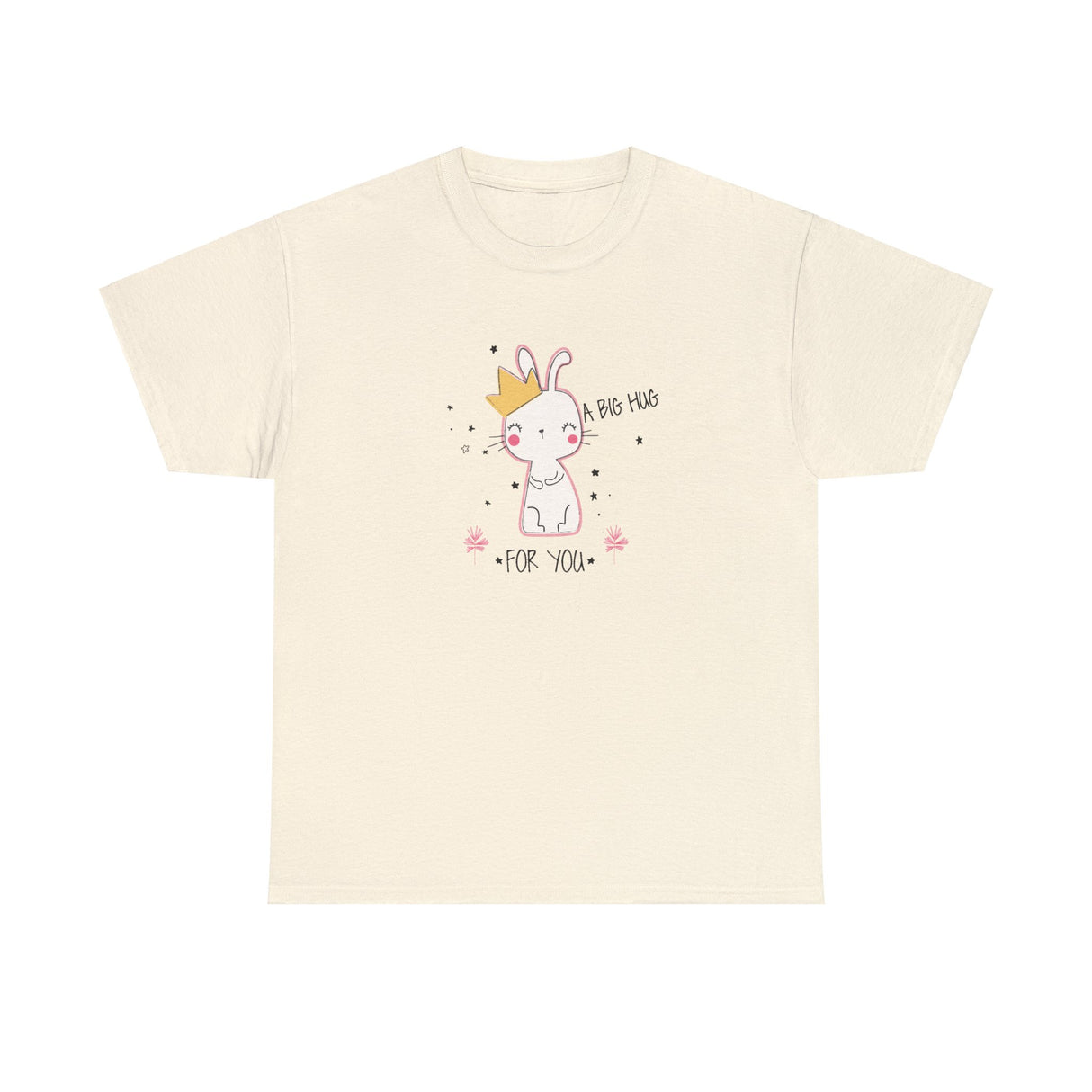 A Big Hug For You Bunny Graphic Tee Shirt