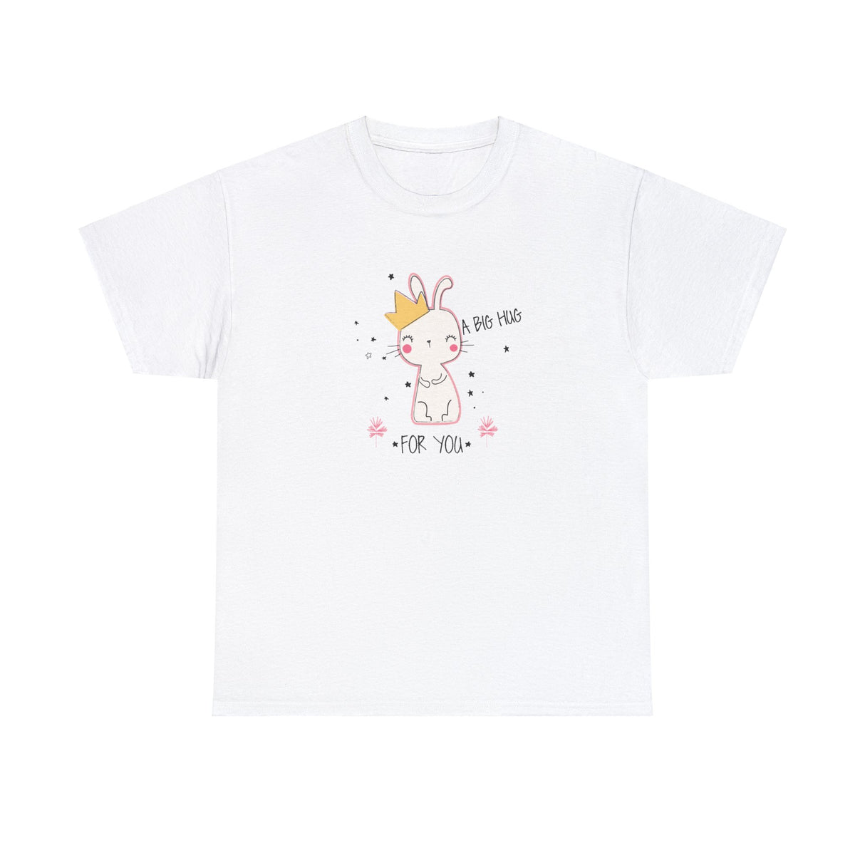 A Big Hug For You Bunny Graphic Tee Shirt