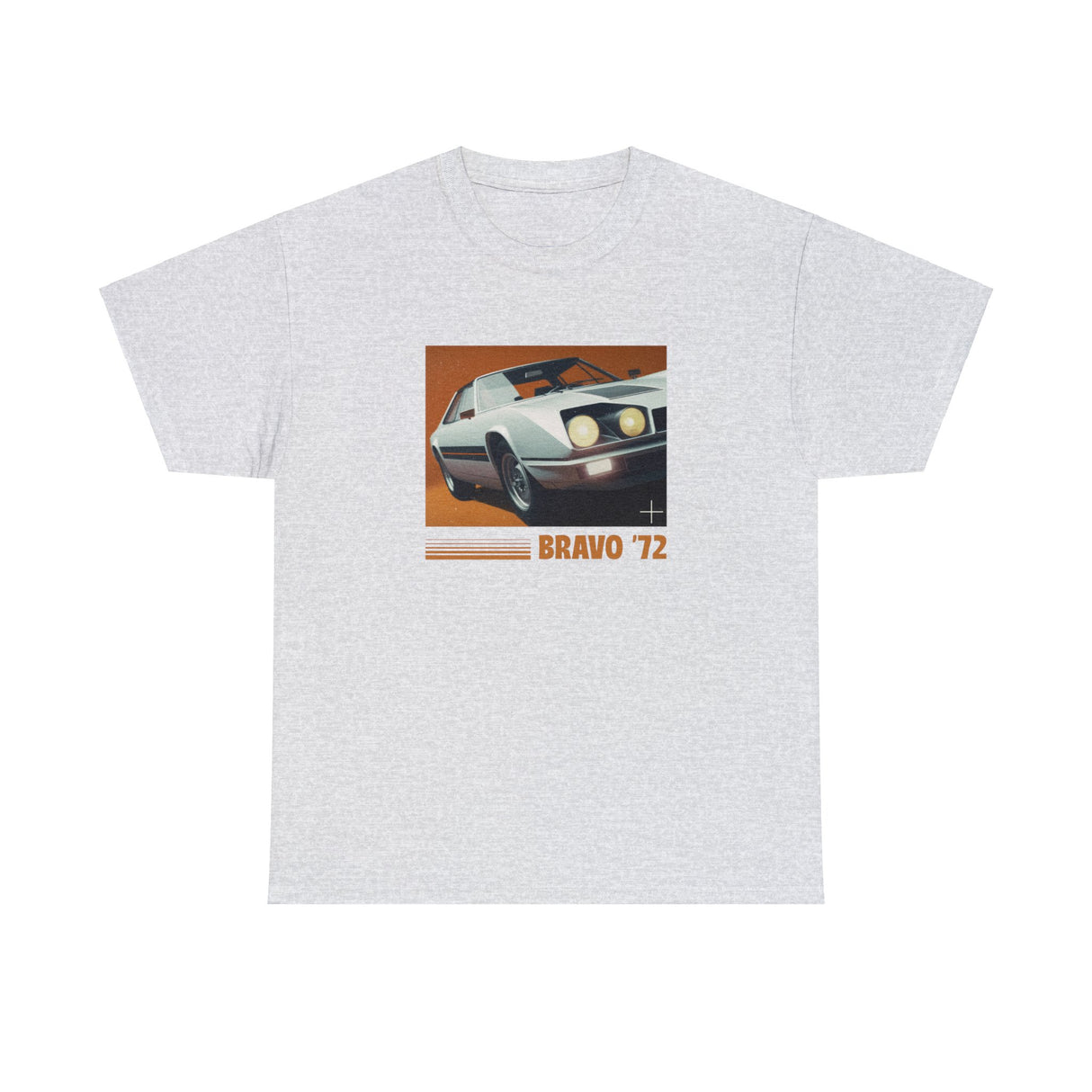 Bravo 72 Classic Car Graphic Tee Shirt