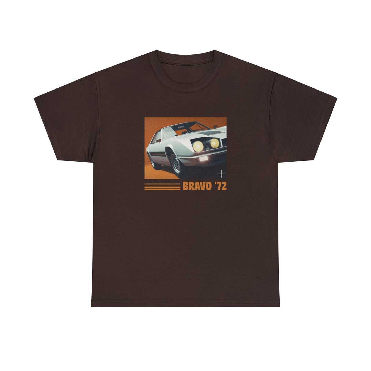 Bravo 72 Classic Car Graphic Tee Shirt