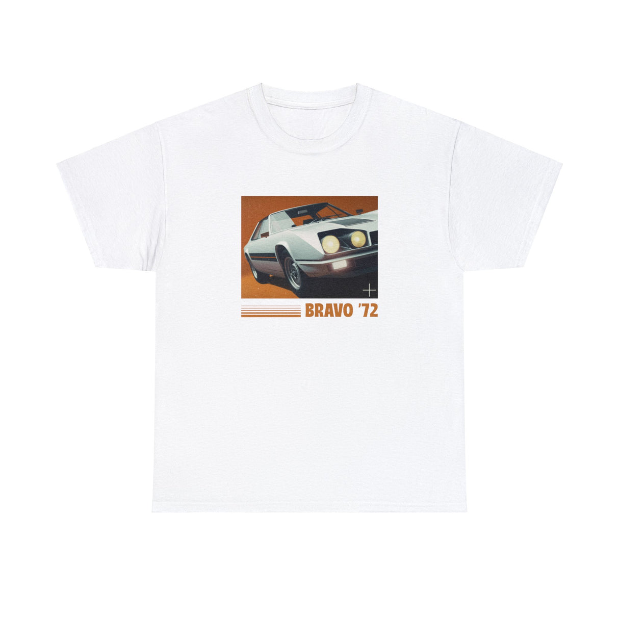 Bravo 72 Classic Car Graphic Tee Shirt