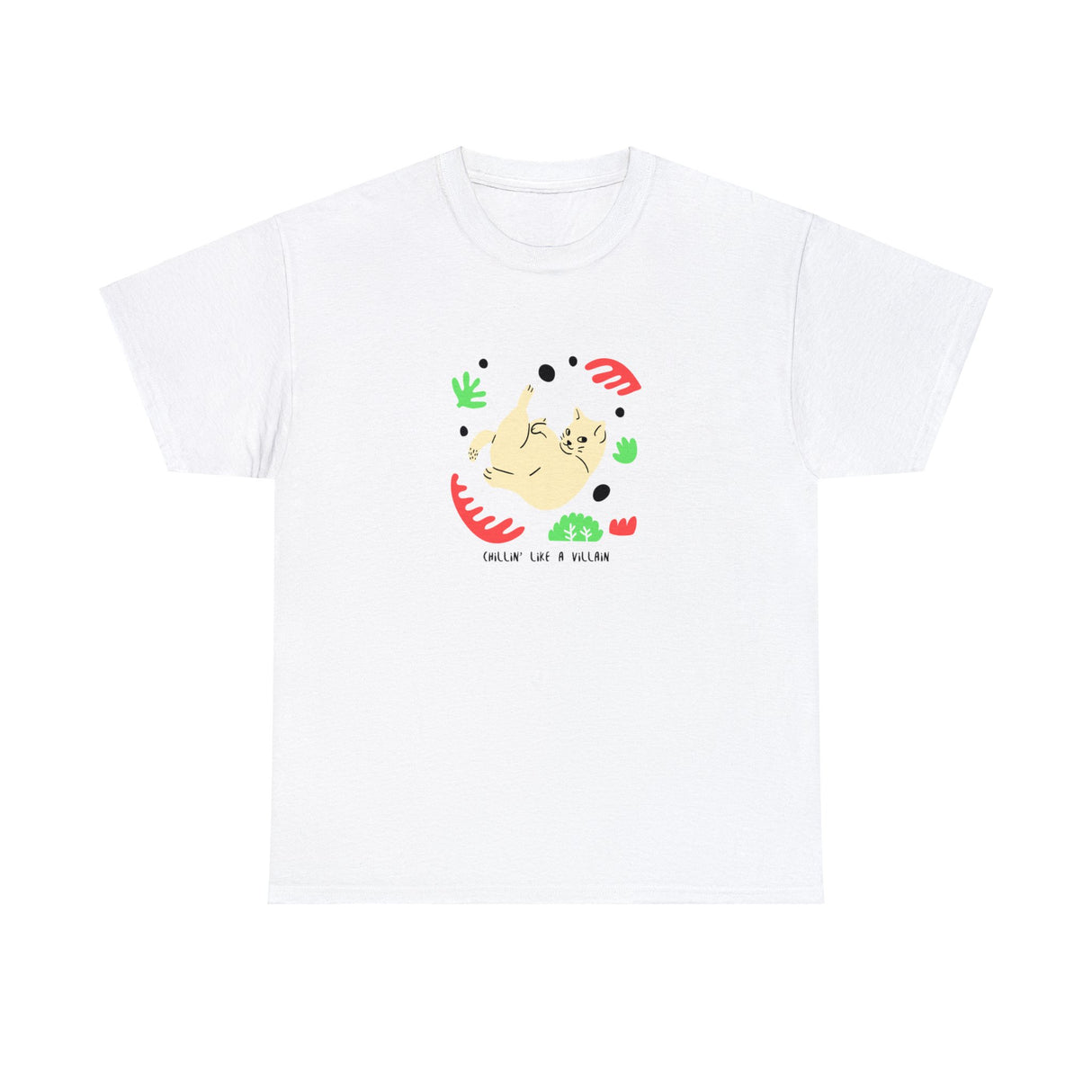 Chillin Like A Villain Graphic Tee Shirt