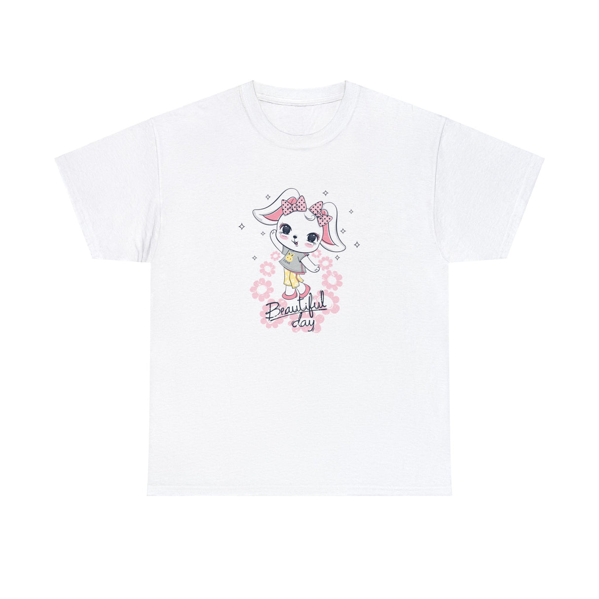 Beautiful Day Rabbit Graphic Tee Shirt