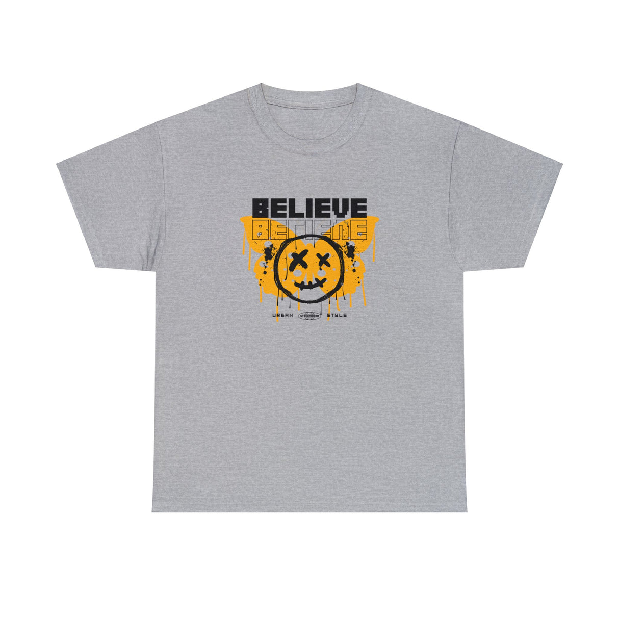 Believe Urban Style Graphic Tee Shirt