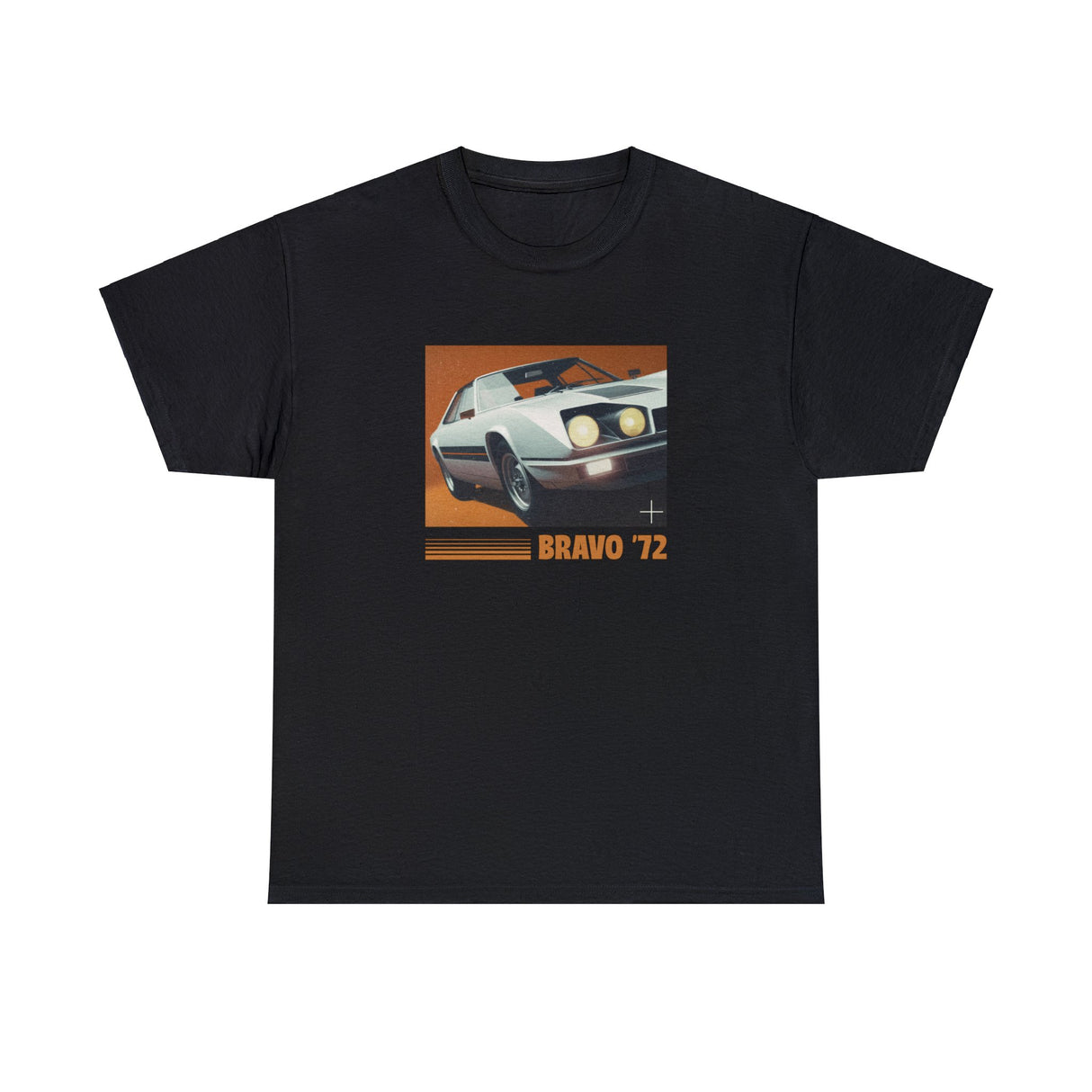 Bravo 72 Classic Car Graphic Tee Shirt