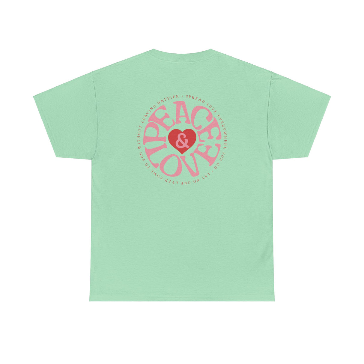 Peace & Love Graphic Tee Shirt