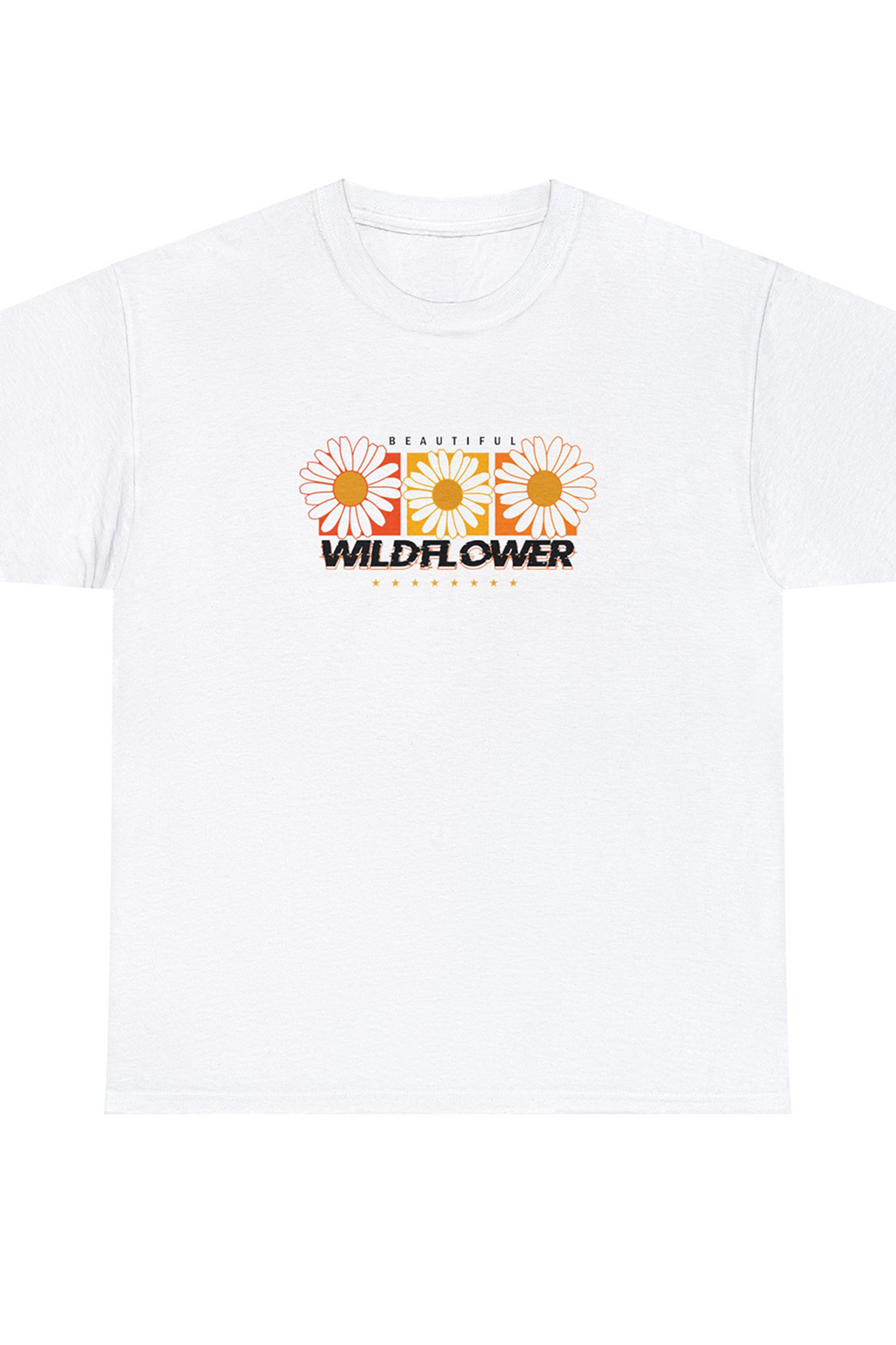 Beautiful Wildflower Graphic Tee Shirt