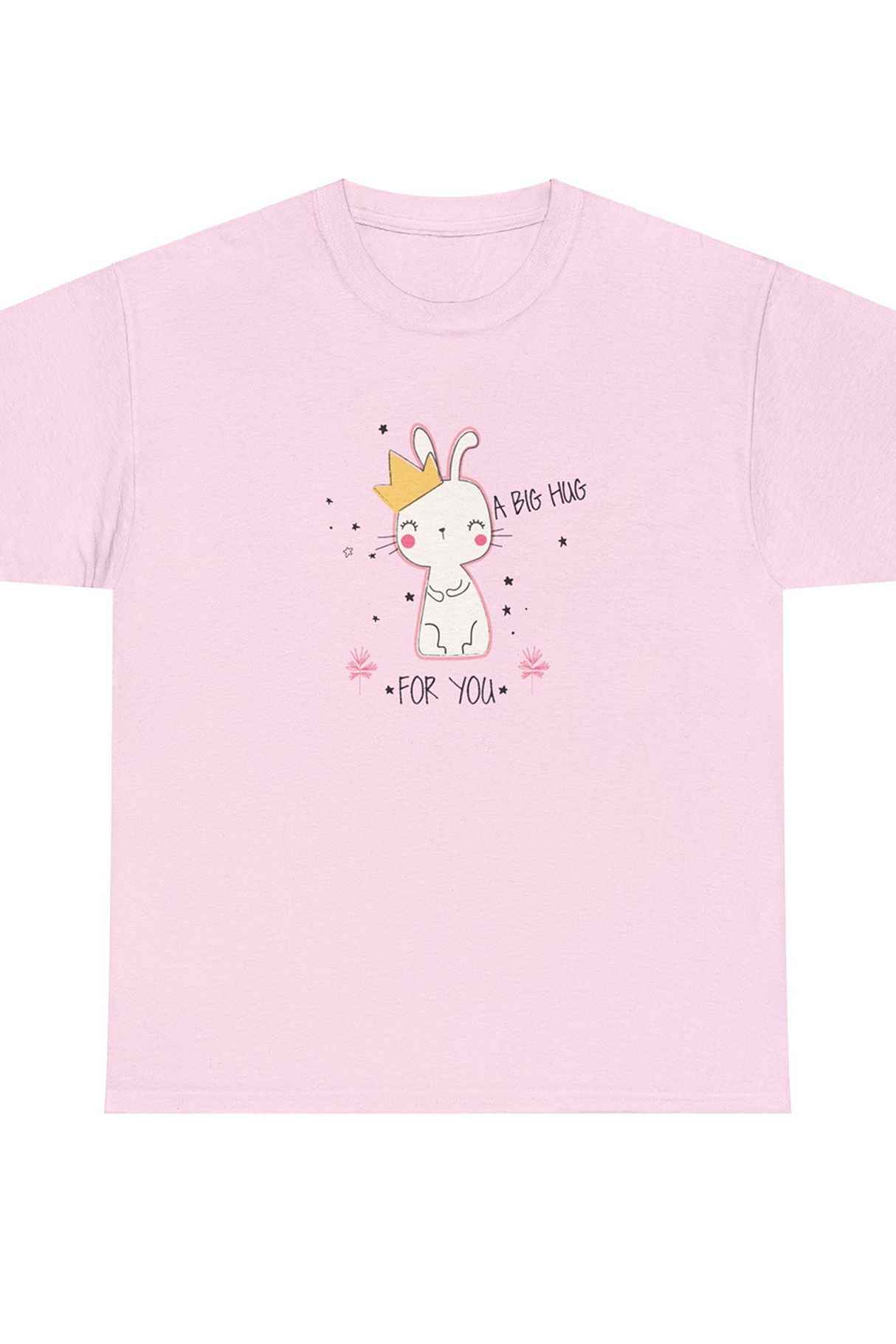 A Big Hug For You Bunny Graphic Tee Shirt