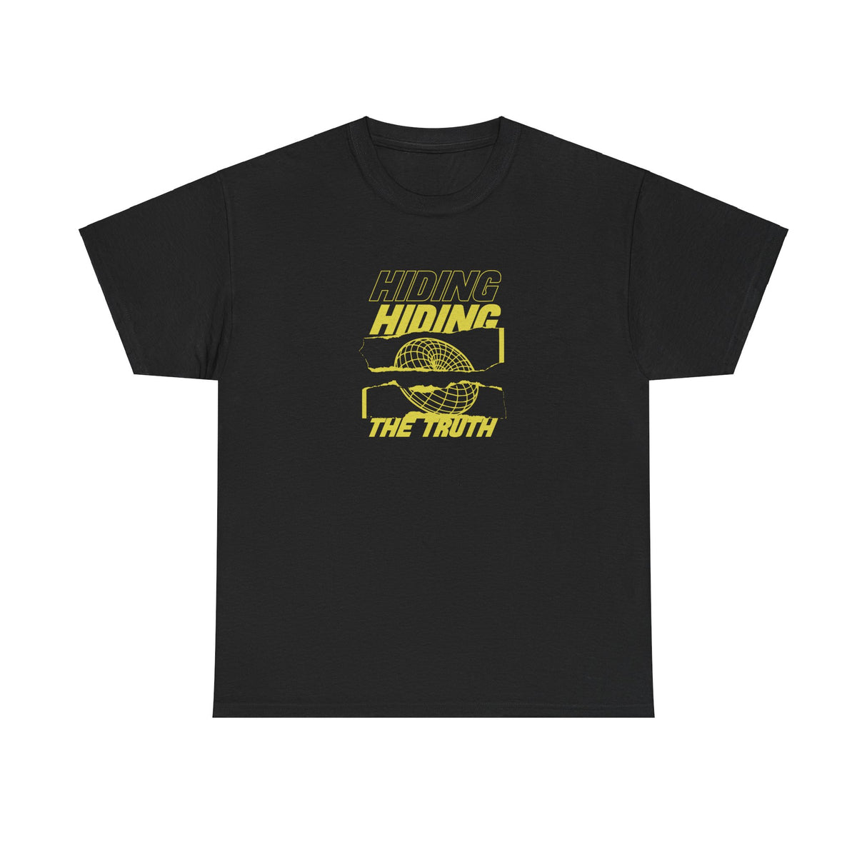 Hiding The Truth Graphic Tee Shirt