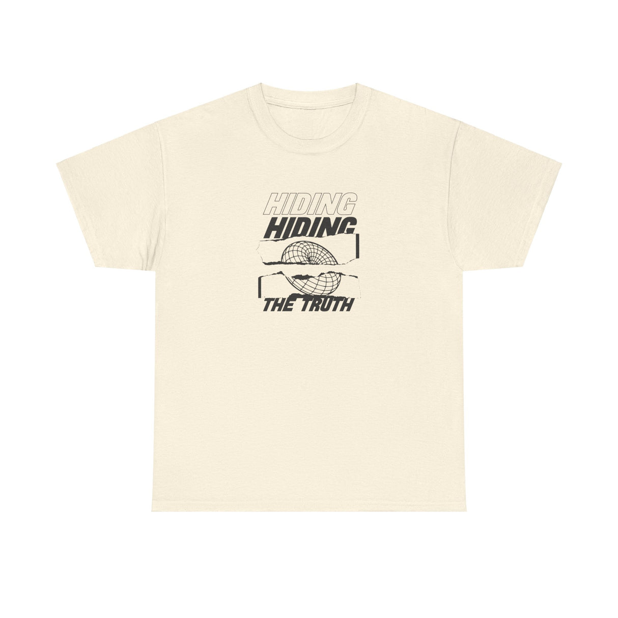 Hiding The Truth Graphic Tee Shirt