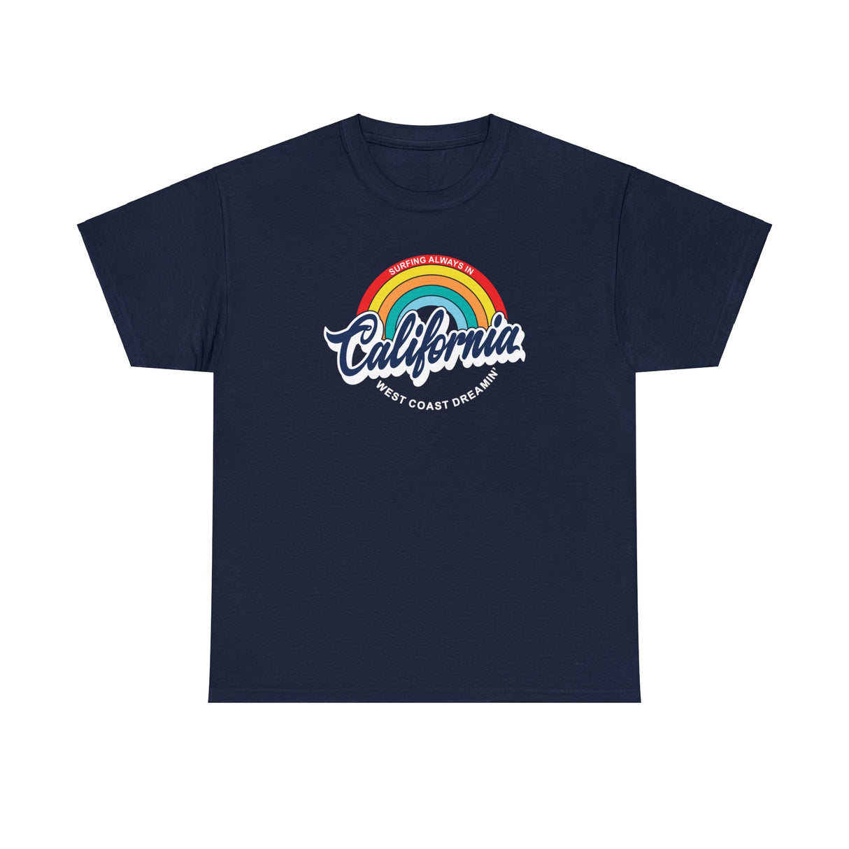 California West Coast Dreamin Graphic Tee Shirt