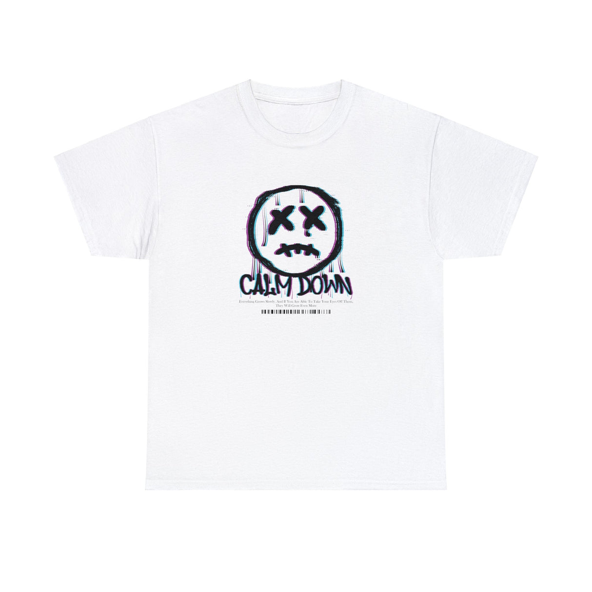 Calm Down Graphic Tee Shirt