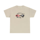 Born To Be Awesome Skater Graphic Tee Shirt