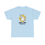 Chill Out Bunny Graphic Tee Shirt