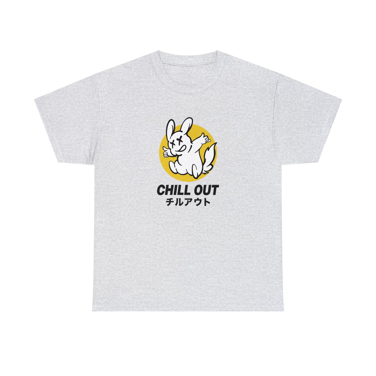 Chill Out Bunny Graphic Tee Shirt