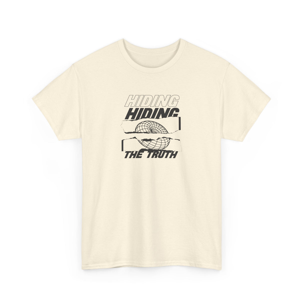 Hiding The Truth Graphic Tee Shirt