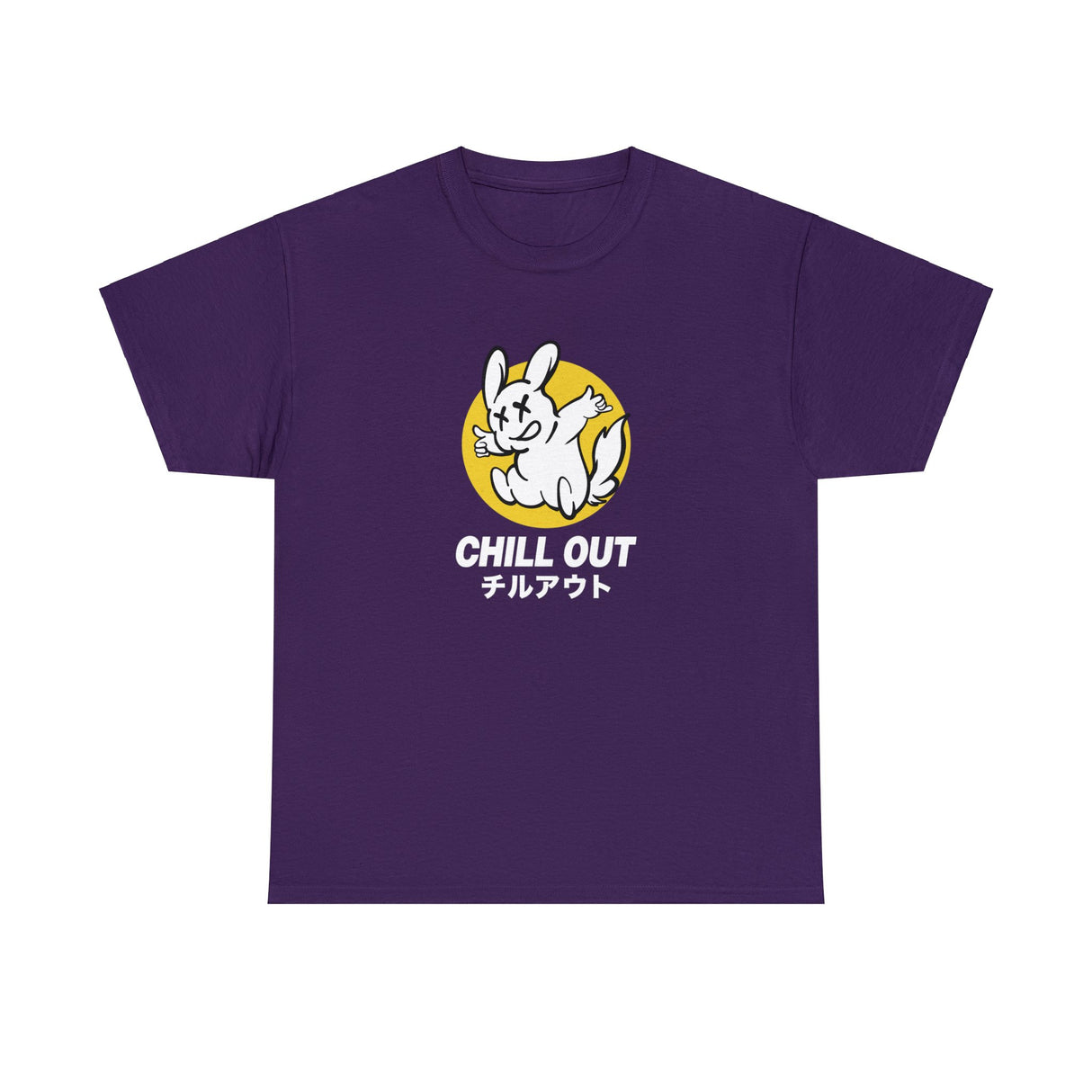 Chill Out Bunny Graphic Tee Shirt