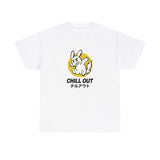 Chill Out Bunny Graphic Tee Shirt