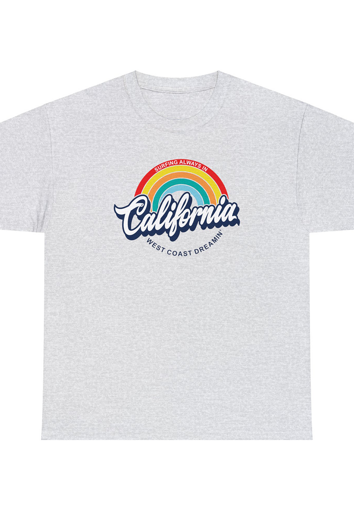 California West Coast Dreamin Graphic Tee Shirt