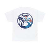 Beach More Worry Less Graphic Tee Shirt