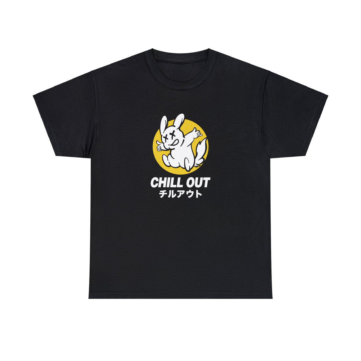 Chill Out Bunny Graphic Tee Shirt