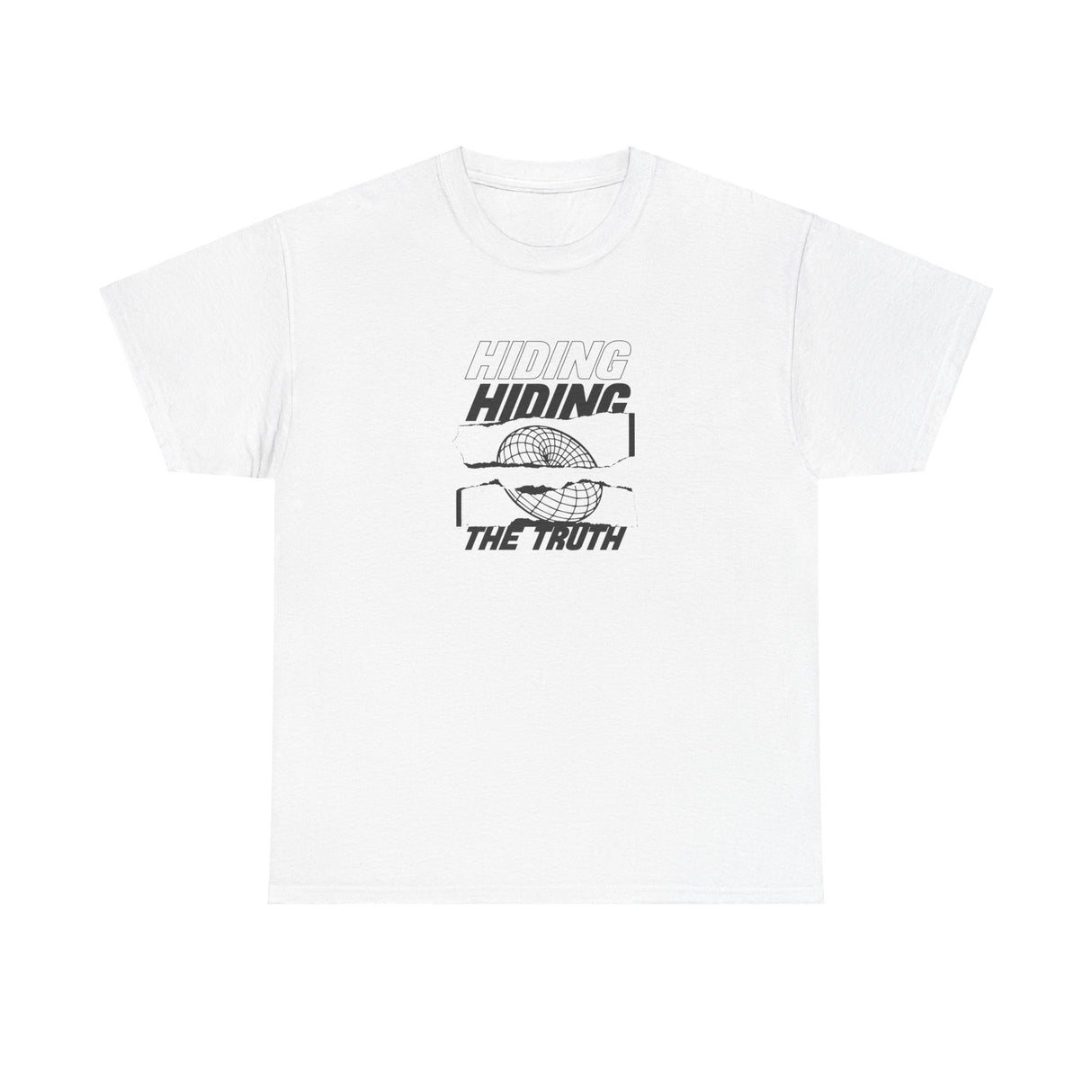 Hiding The Truth Graphic Tee Shirt