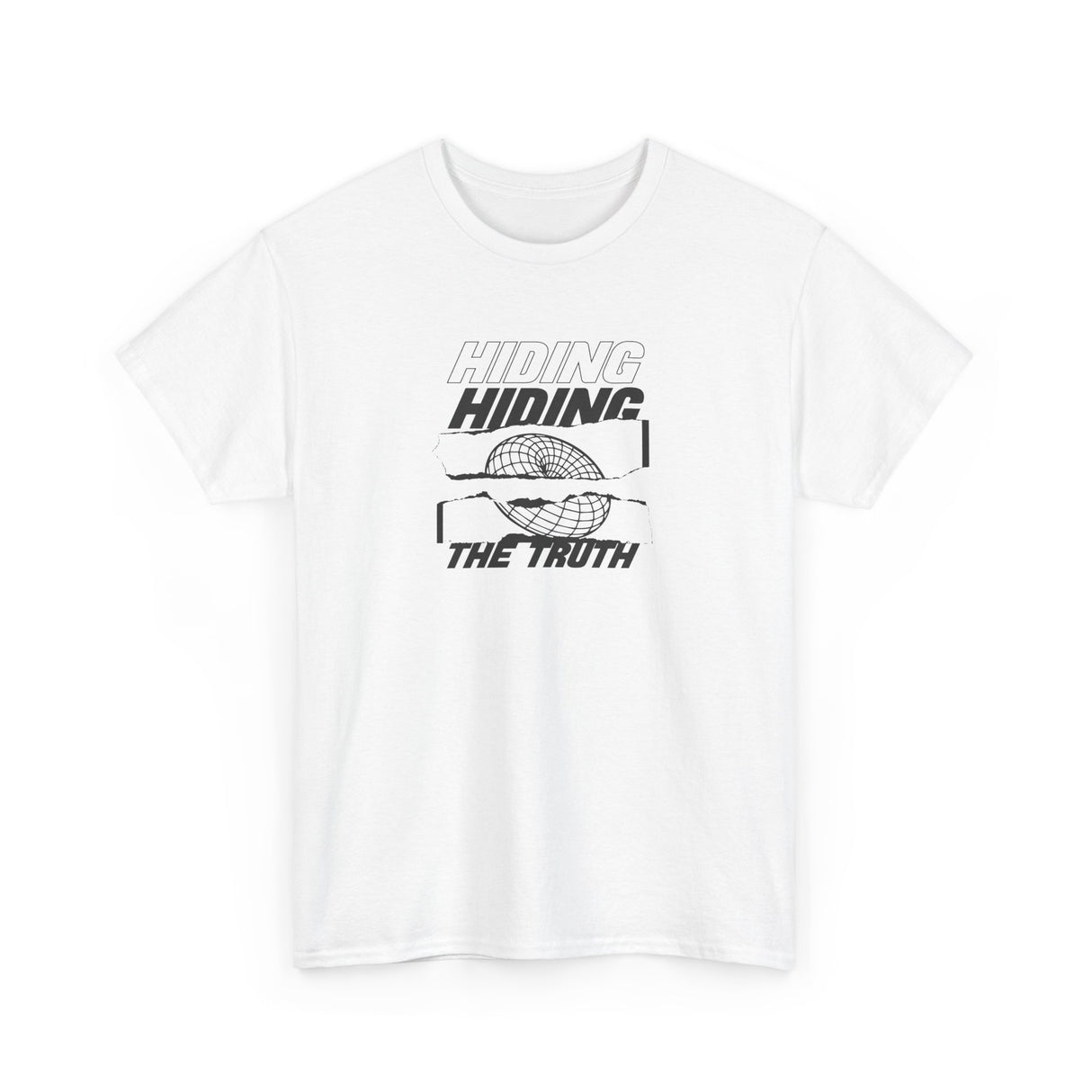 Hiding The Truth Graphic Tee Shirt