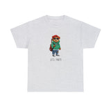 Let Party Summer Teddy Bear Graphic T Shirt