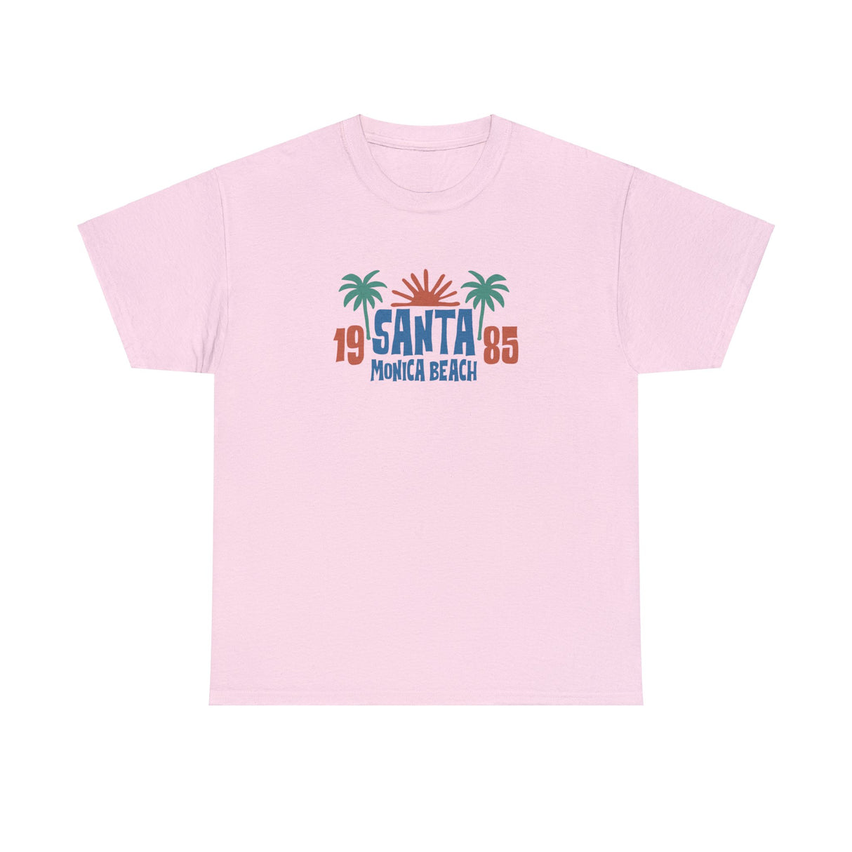 Santa Monica Beach 1985 Graphic Tee Shirt