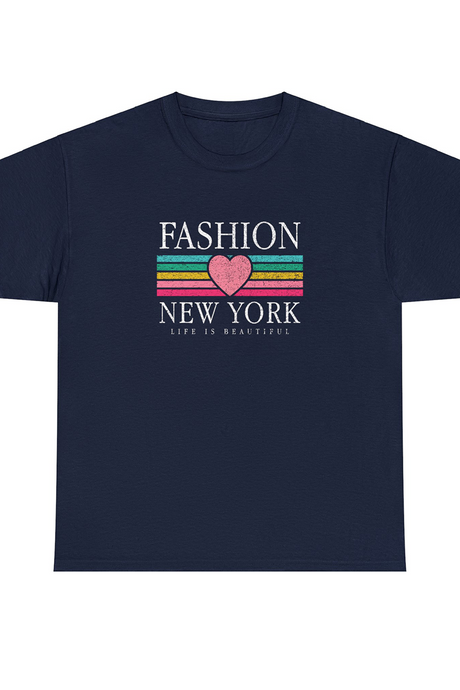 Fashion New York Life Is Beautiful Graphic Design