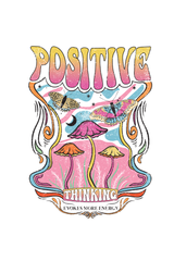 Positive Thinking Graphic T Shirt