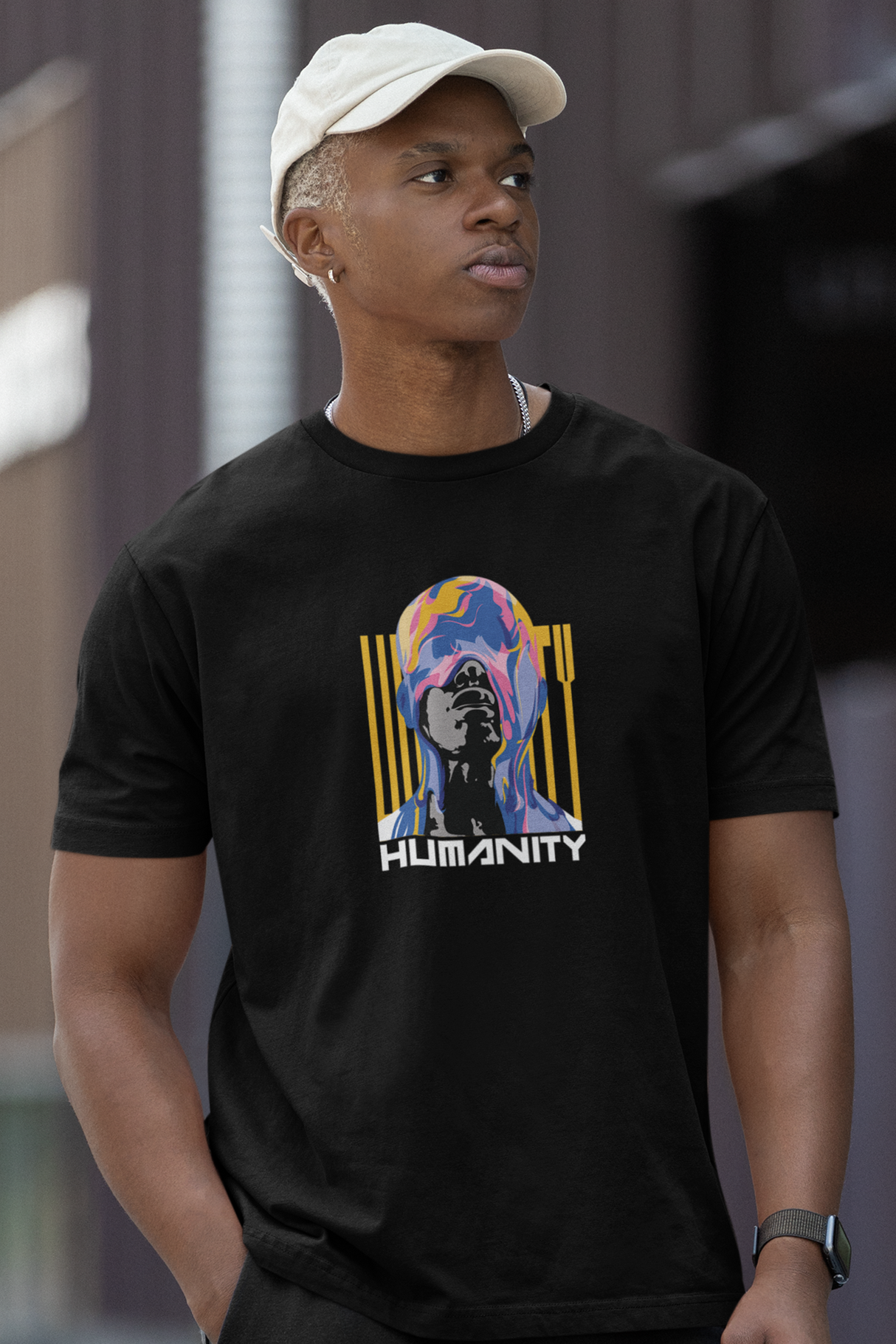 Humanity Graphic T Shirt