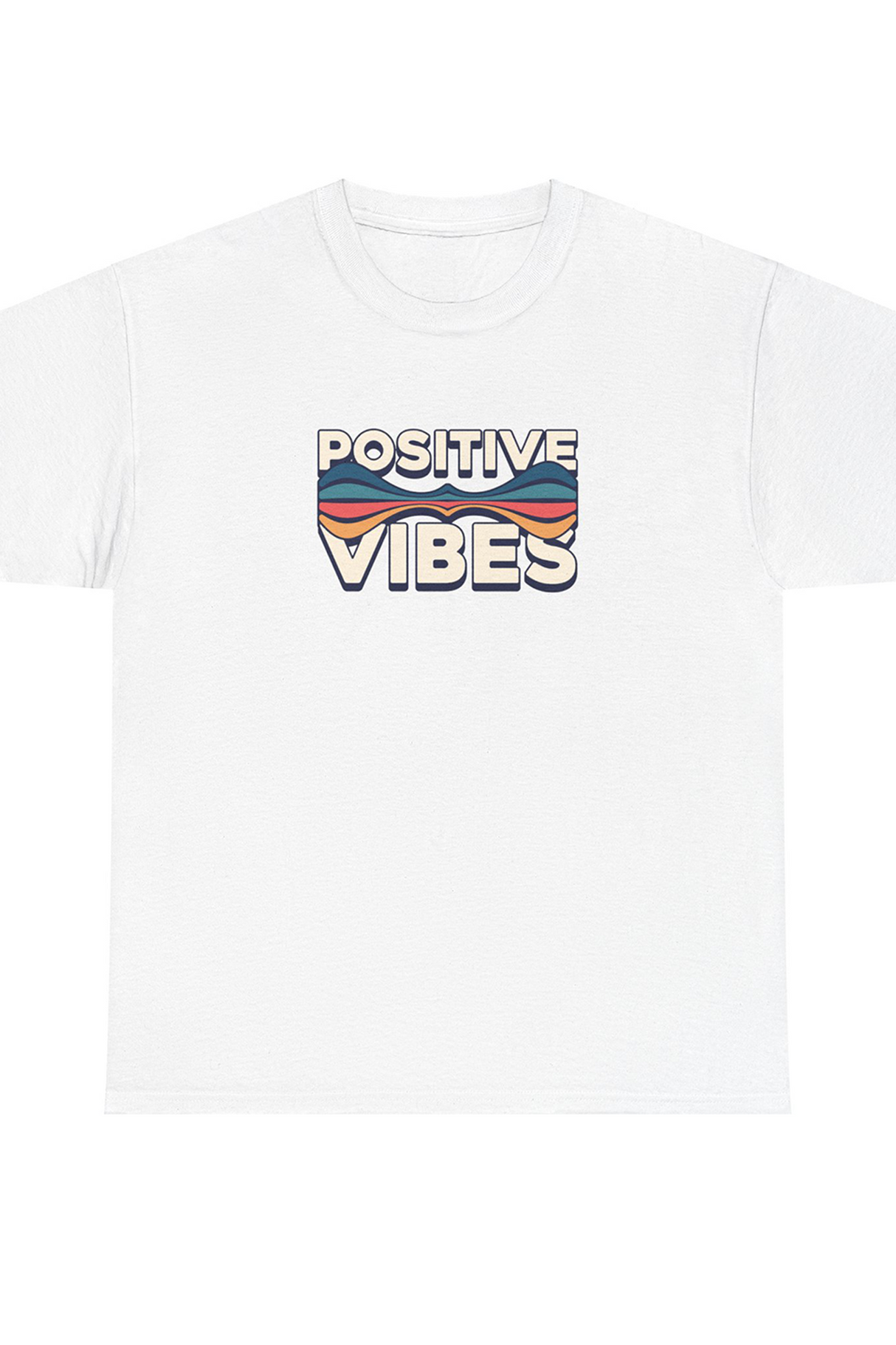 Positive Vibes Graphic Tee Shirt
