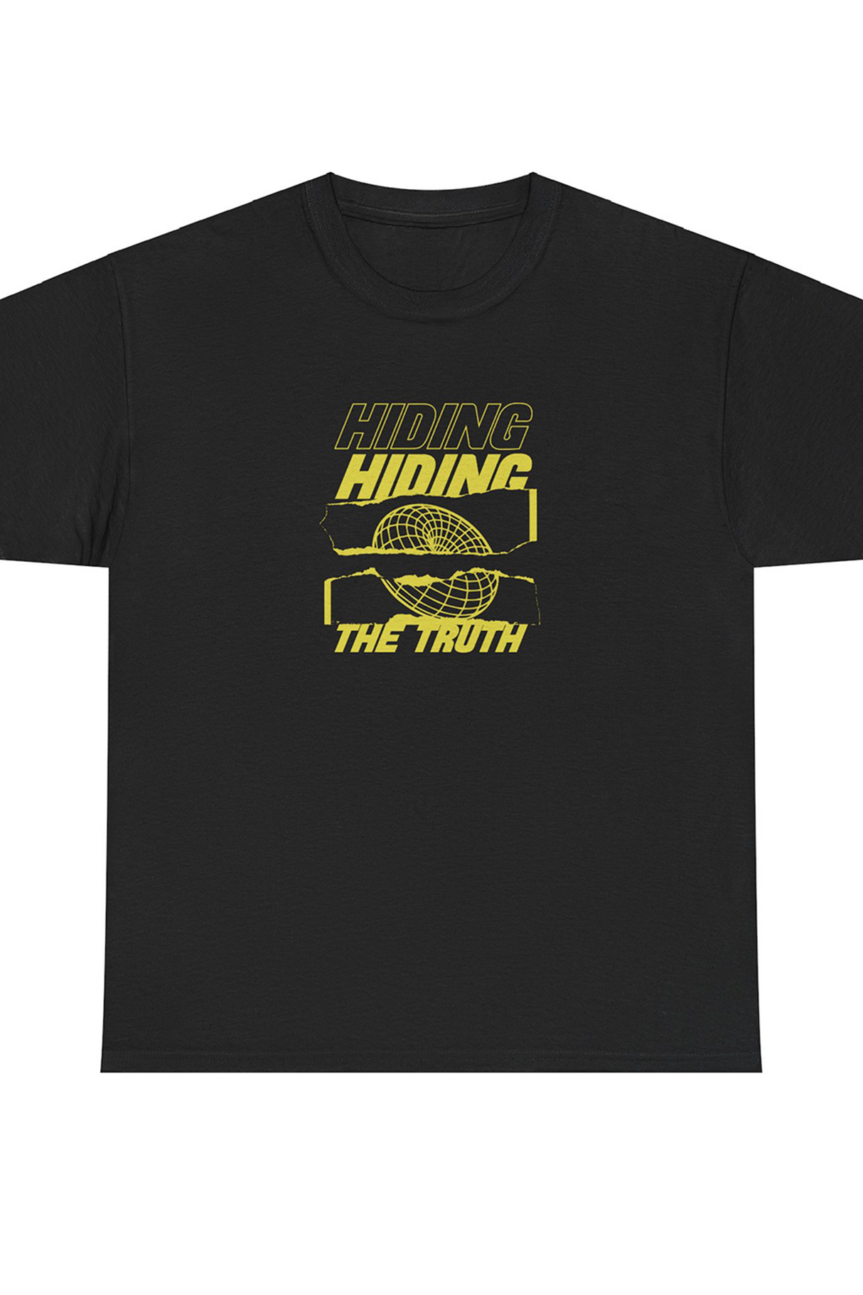 Hiding The Truth Graphic Tee Shirt